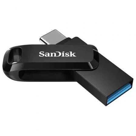SanDisk Ultra Dual Drive Go USB 3.1 - Pendrive 32GB con Conector Dual USB-C y USB-A para Teléfonos, Tablets y PC, Lectura 150MB/s - Modelo SDDDC3-032G-G46